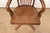 Wood Antique Arts & Crafts Solid Walnut Executive Swivel Desk Chair by Boling Chair Company, Circa 1940s For Sale - Image 7 of 12