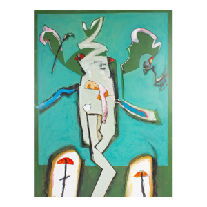 Abstract Mixed Media Painting by James L. Bruch