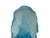 6.5" Light Blue Frosted Crystal Glass Bodhisattva Guanyin Figure For Sale - Image 4 of 11