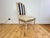 Late 20th Century Set of 4 Vintage Louis XVI Style Dining Chairs With Leather Seats For Sale - Image 5 of 5
