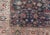 Antique Persian Tabriz Rug With Allover Botanical Design in Blue 9'0 X 11'5 For Sale - Image 9 of 16