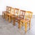 1950’s Standard Blonde Farmhouse French Mixed Dining Chairs. Set Of Four. This listing is for what we call a ‘standard...