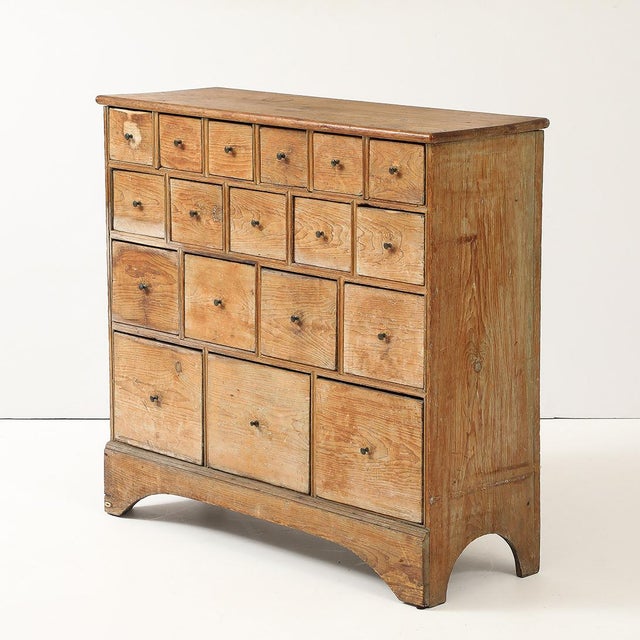Wood 18th Century New England Apothecary Chest For Sale - Image 7 of 16