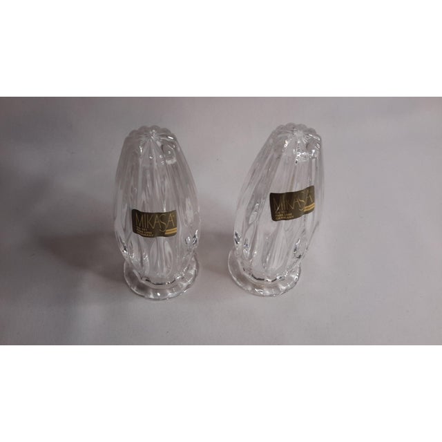 Mikasa Crystal Salt and Pepper Shaker Chairish