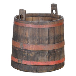 Oak Storage Barrel, 1910s For Sale