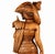 Wood Mas Bali, Woman with Offerings, 1940s, Wood For Sale - Image 7 of 10