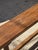 Rustic Oak Farmhouse Bench, 1950s For Sale - Image 4 of 18