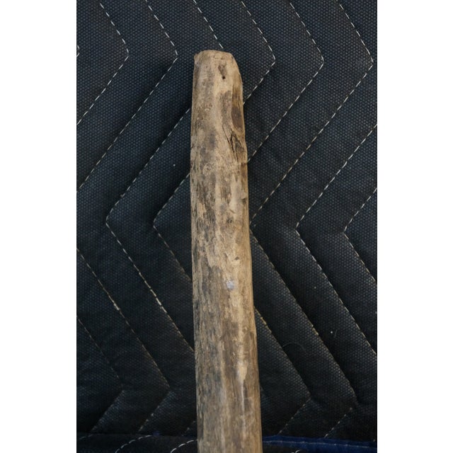Brown Antique 19th Century Primitive Wooden Farmhouse Grain Malt Shovel 58" For Sale - Image 8 of 16