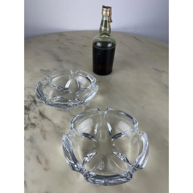 Vintage Glass Ashtrays, Italy, 1980s, Set of 2 For Sale - Image 4 of 9