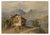 James Duffield Harding OWS, Chalet in the Swiss Alps, Mid-1800s, Watercolour For Sale - Image 4 of 4