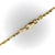 1990s Vintage 14k Gold Bar Link and Rope Chain For Sale - Image 5 of 9
