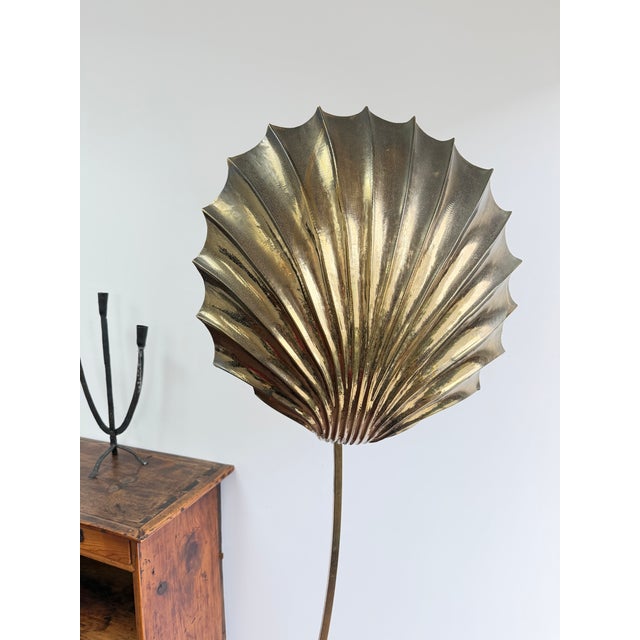 1970s 1970s Tommaso Barbi Conchiglia Floor Lamp, Italy For Sale - Image 5 of 18
