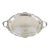 Vintage Baroque by Wallace Oval Silver Plated Victorian Serving Platter Tray For Sale