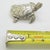 Vintage Italian Handmade Genuine Silver Sea Turtle Caretta Caretta Figurine, 1980s For Sale - Image 12 of 13