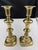 Pair of Vintage English Brass Candlesticks For Sale - Image 4 of 6
