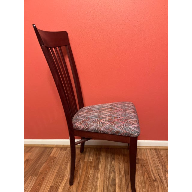 A. Sibau Solid Rosewood Dining Table Set With 2 Leaves, 8 Dining Chairs - Set of 10 For Sale - Image 9 of 18