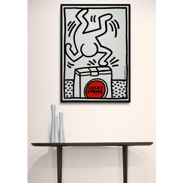 Keith Haring, Lucky Strike (#A), 1987, Very Large Silkscreen For Sale - Image 7 of 8