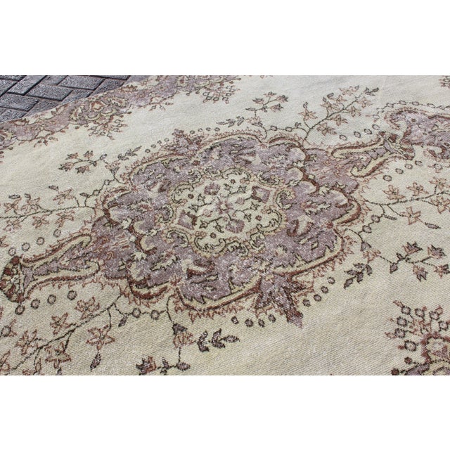 Vintage Turkish Anatolian Area Rug - 66"x106" For Sale - Image 9 of 13