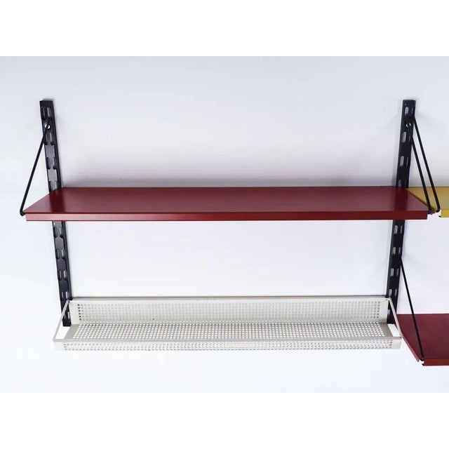 Pilastro Pillar Wall System attributed to Tjerk Reijenga for Pilastro, 1950s For Sale - Image 4 of 8