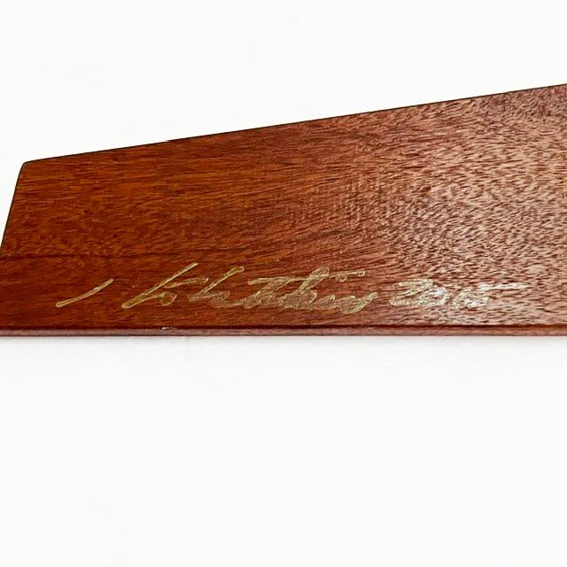 Vintage Hotchkiss Mara Wood & Brass Mobile For Sale In Pittsburgh - Image 6 of 7
