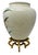 Vintage 1980s Japanese Porcelain 7.5-Inch Ovoid Iris and Kingfisher Vase For Sale - Image 9 of 13
