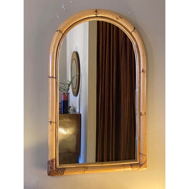 Mid-Century Modern Bamboo Bathroom Set, 1970, Set of 3 For Sale - Image 3 of 14