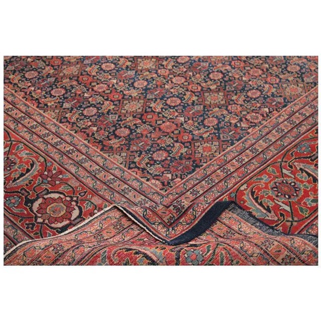 Traditional 1930s Old Persian Tabriz Area Rug 9’3″ X 12’10” For Sale - Image 3 of 7