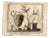 After Vanni, Carlo Oraty, Ancient Roman Fresco, Original Etching, 18th-Century For Sale