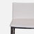 Cb2 Faux Leather Bar Stool For Sale In San Francisco - Image 6 of 11