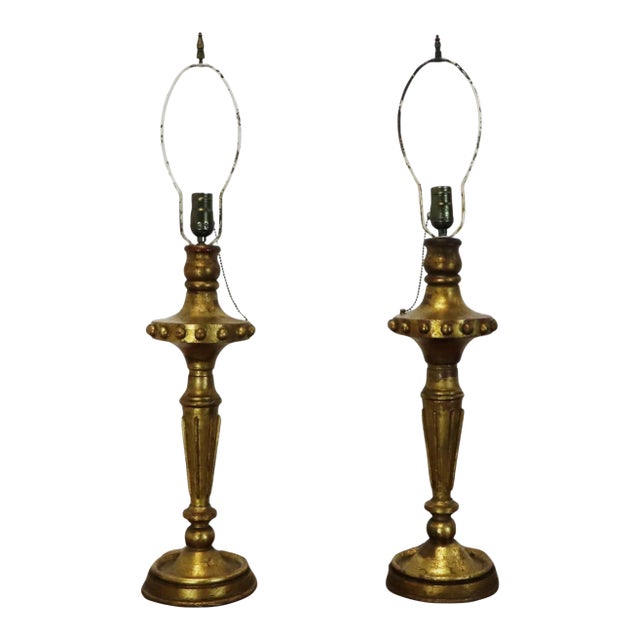 1960s Mexican Table Lamps - a Pair For Sale