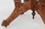 Antique American Victorian Eastlake Marble Top Parlor Table | Carved Walnut Side Table on Casters | C. 1880–1900 For Sale - Image 9 of 15