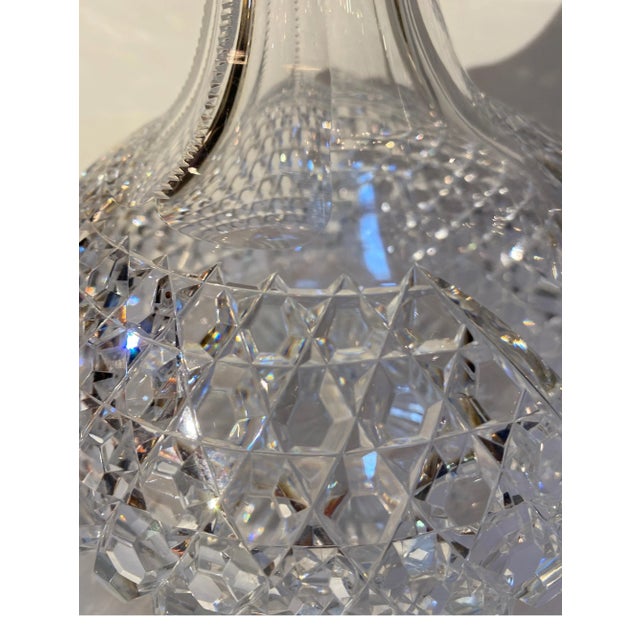 1900 - 1909 Early 20th Century American Hand Cut Claret Decanter For Sale - Image 5 of 9