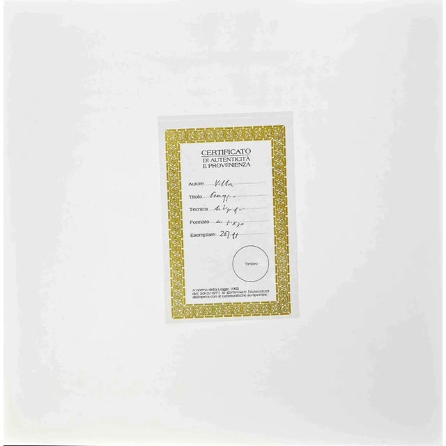 The village is a lithograph attributed to nicholas verrall (1945) in the late 20th century. Hand-signed on the right...