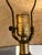 1955 Tye of California "Atomic Fish" Ceramic Lamp - Original Fiberglass Shade For Sale - Image 9 of 10