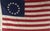 Mid 20th Century Vintage Bull Dog Bunting Dettra 13-Star Sewn American Flag, Red, White & Blue For Sale - Image 5 of 9