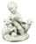Vintage Porcelain Figurine of Cherub with Lambs from Gerold & Co. Tettau, Bavaria, Germany, 1960s For Sale