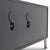 2000 - 2009 Dresser in Charcoal Brown Oak Veneer and Bronze Finish For Sale - Image 5 of 6