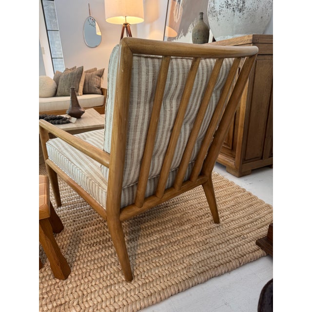 Pair of t.h. Robsjohn-Gibbings Lounge Chairs For Sale - Image 12 of 15