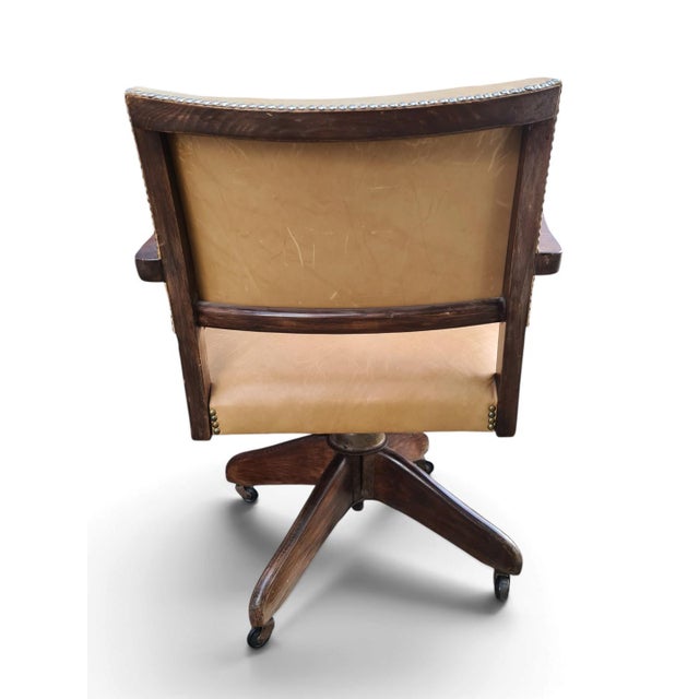 1920s Office Armchair from Hillcrest, England, 1920s For Sale - Image 5 of 12