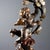 Carved, Gilded and Lacquered Wooden Candelabra For Sale - Image 3 of 10