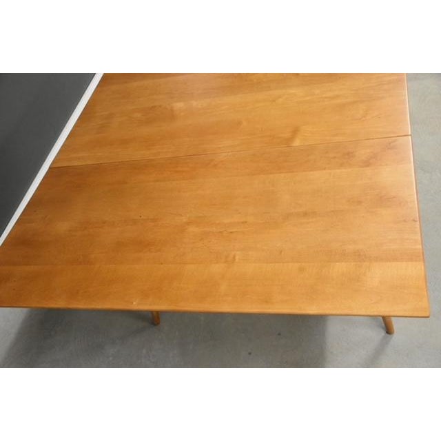 1960s 1960s Refinished Paul McCobb Planner Group Maple Dining Table For Sale - Image 5 of 7