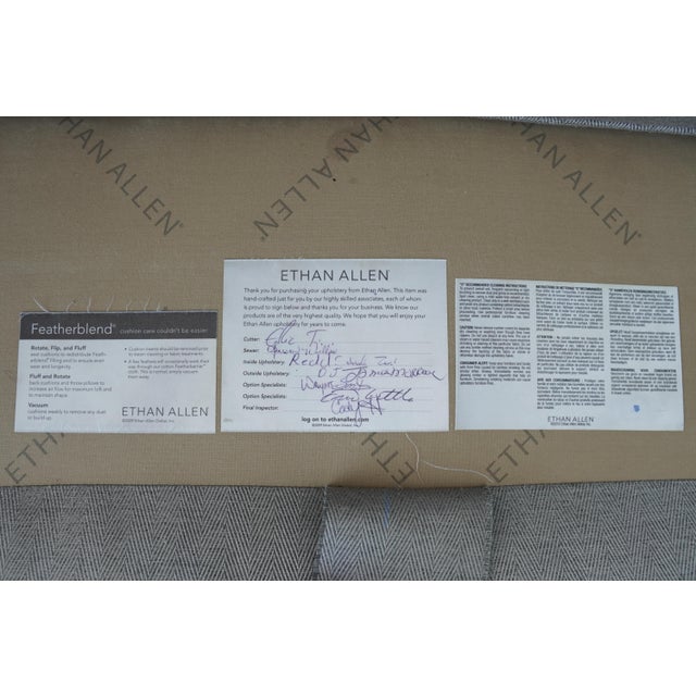 Ethan Allen Chadwick Sofa For Sale - Image 16 of 16