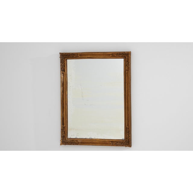 French Giltwood Carved Mirror For Sale - Image 3 of 8