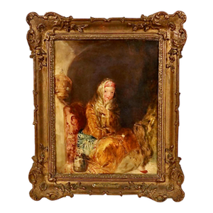 Alfred Joseph Woolmer, 1805-1892, Portrait of a Young Girl