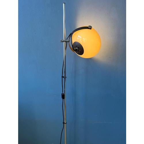 Vintage Herda space age mushroom floor lamp with an acrylic glass mushroom shade. The mushroom shade can be turned in any...