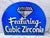 Mid-Century Modern Cubic Zirconia Carnival Ride Sign For Sale - Image 3 of 9