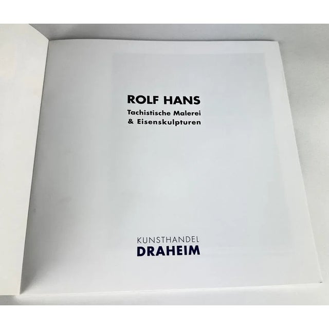 Metal Rolf Hans, Early Iron Sculpture, 1971 For Sale - Image 7 of 8