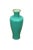 Japanese Antique Japanese Ando Jubei Celadon Wireless Cloisonne Vase Urn 10" For Sale - Image 3 of 13