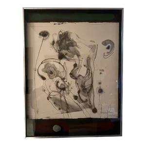 Lithograph by Richard Michael Gorman Powers Signed and Numbered Framed