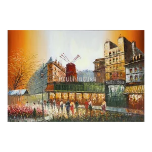 Galerie Bretommiere, Unknown Artist Oil on Canvas, Signed "m.lott" Lower Right